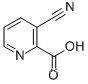 Molecular Structure of 53940-10-6 (3-Cyanopyridine-2-carboxylic acid)